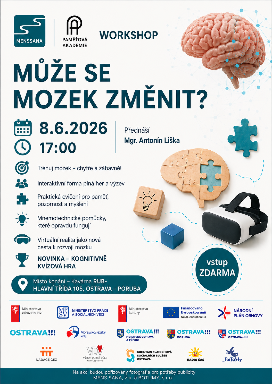 Právě si prohlížíte WORKSHOP MŮŽE SE MOZEK ZMĚNIT?