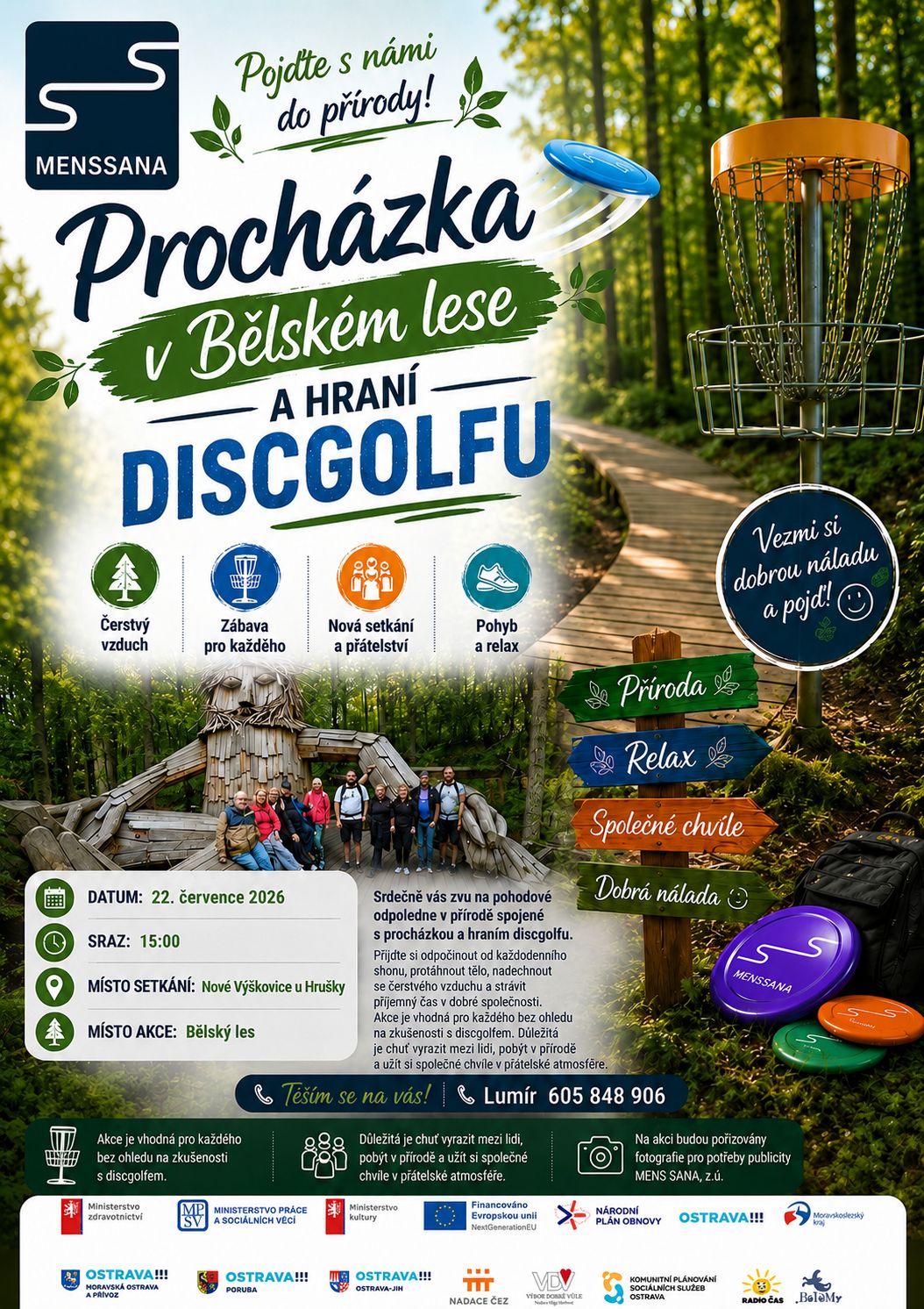 Právě si prohlížíte PROCHÁZKA A DISCGOLF